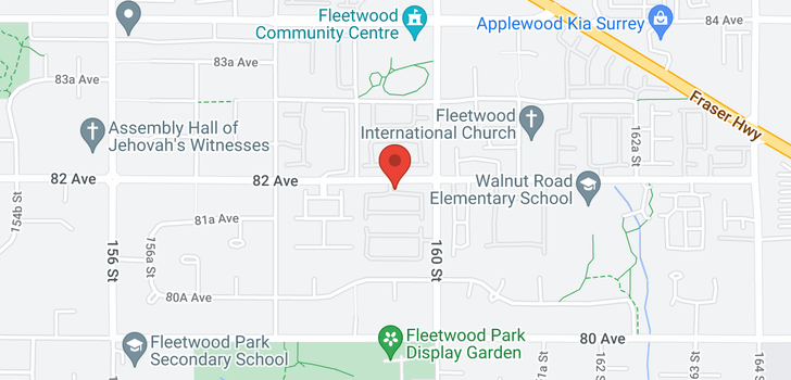 map of 48 15968 82 AVENUE